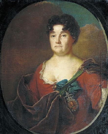 Aleksei Matveev Portrait of Anastasia Golicyna oil painting image